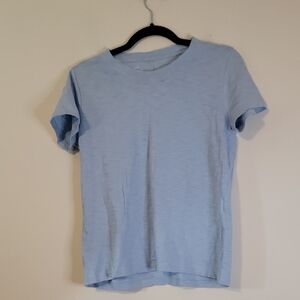 J. Crew Soft Blue Short Sleeve Tee
